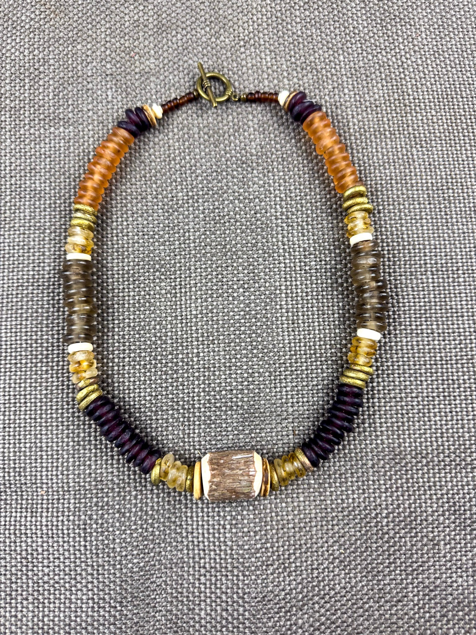 Classic Necklace | Mixed Glass Roots