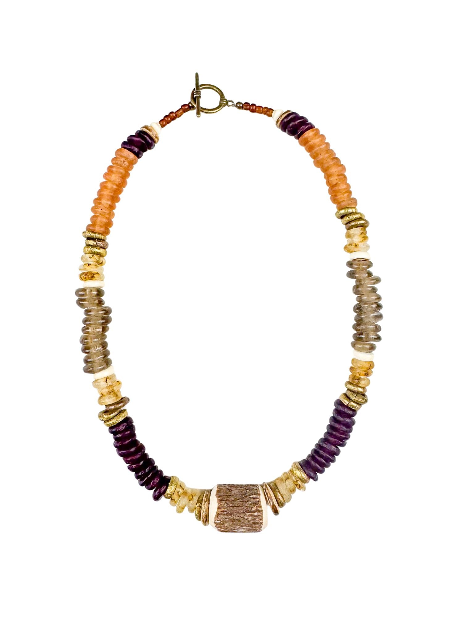 Classic Necklace | Mixed Glass Roots
