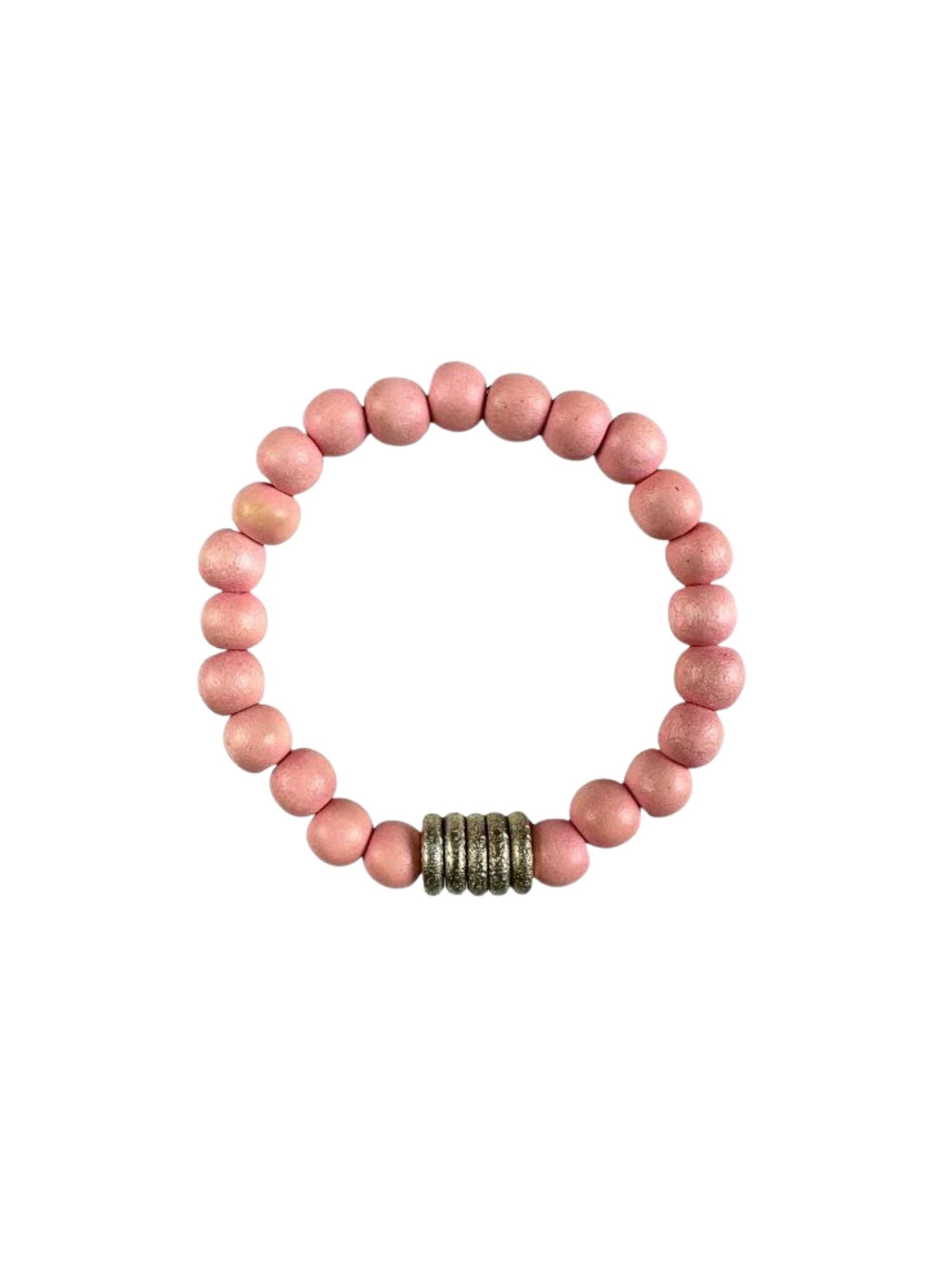 Simple Stack Bracelet | Blush
