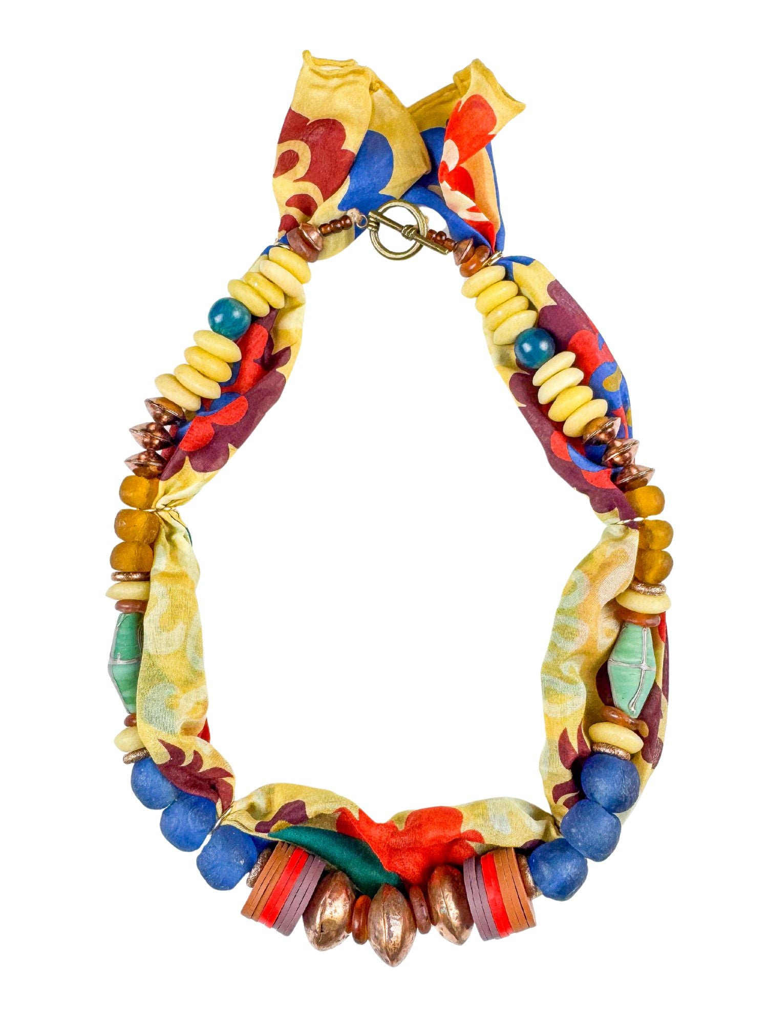 Beaded Bandana Necklace | Siesta