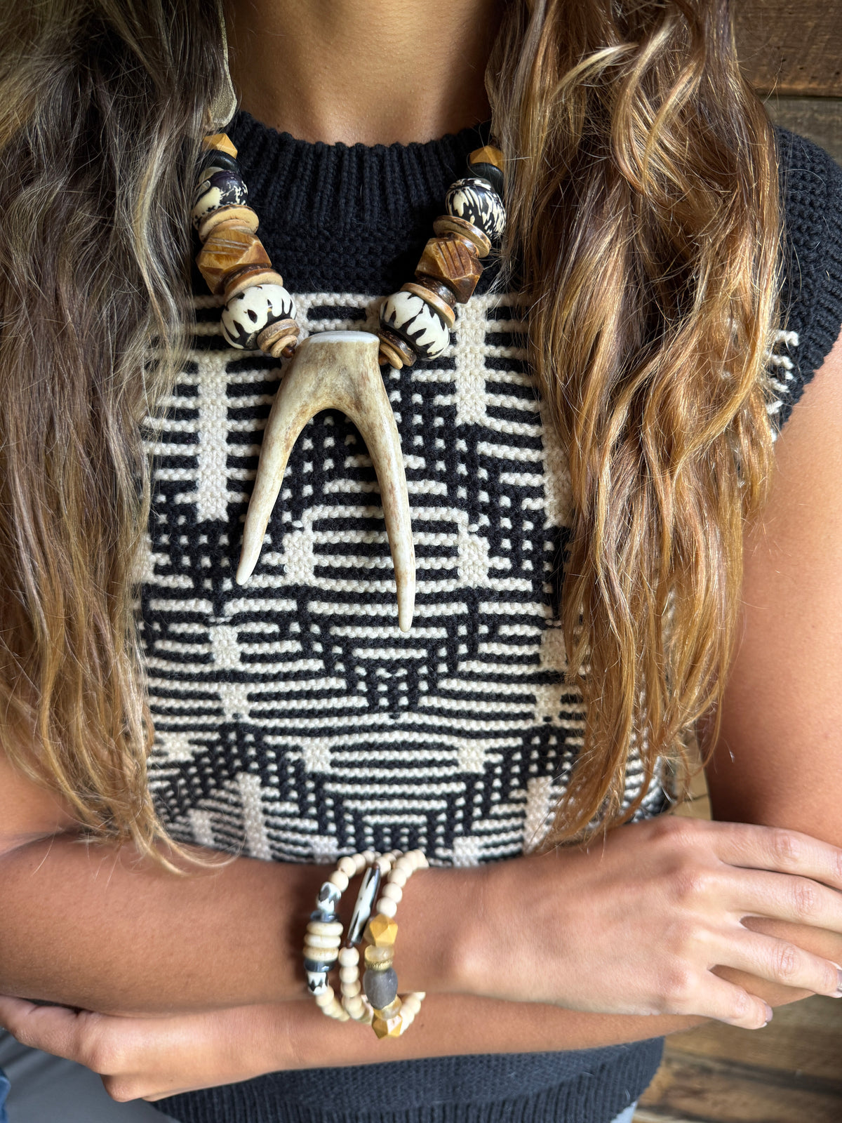 Mid Antler Necklace | Heritage
