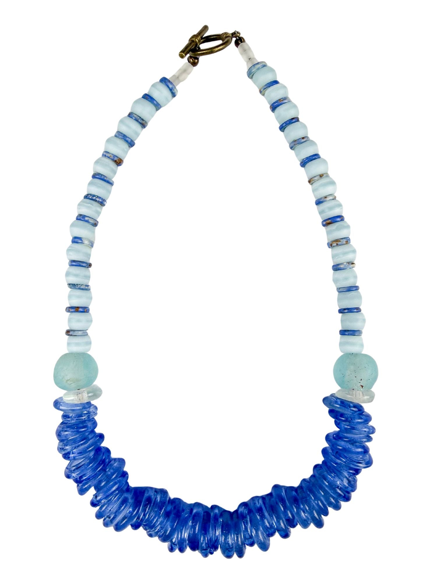 Classic Ring Necklace | Blue