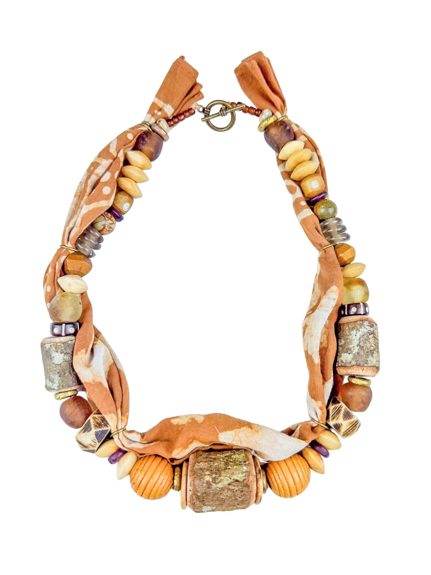 Beaded Bandana Necklace | Roots