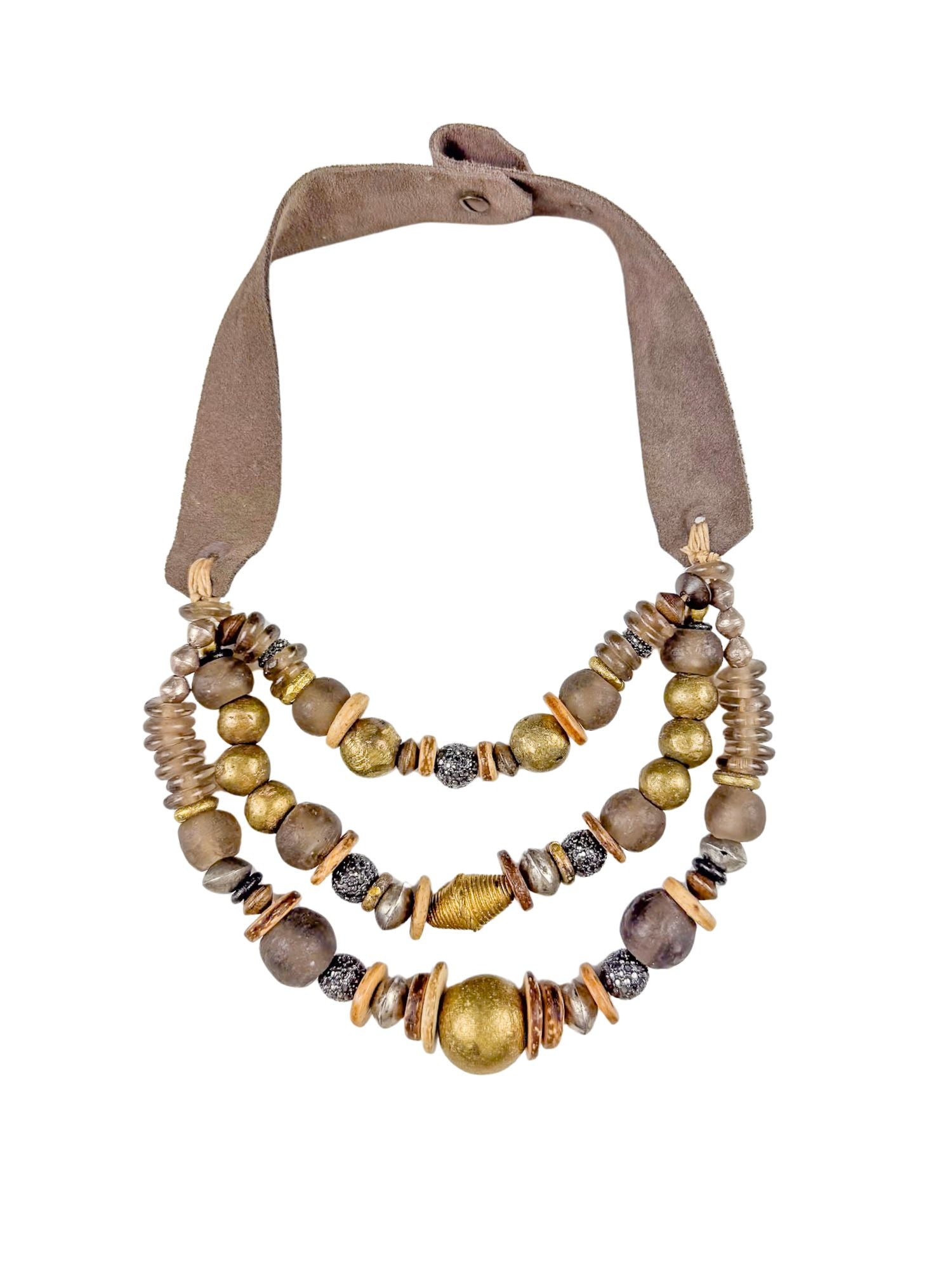 Layered Classic Necklace | Pavé