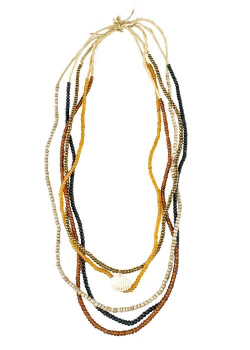Layer Necklace Set of 5 | Batik Sand