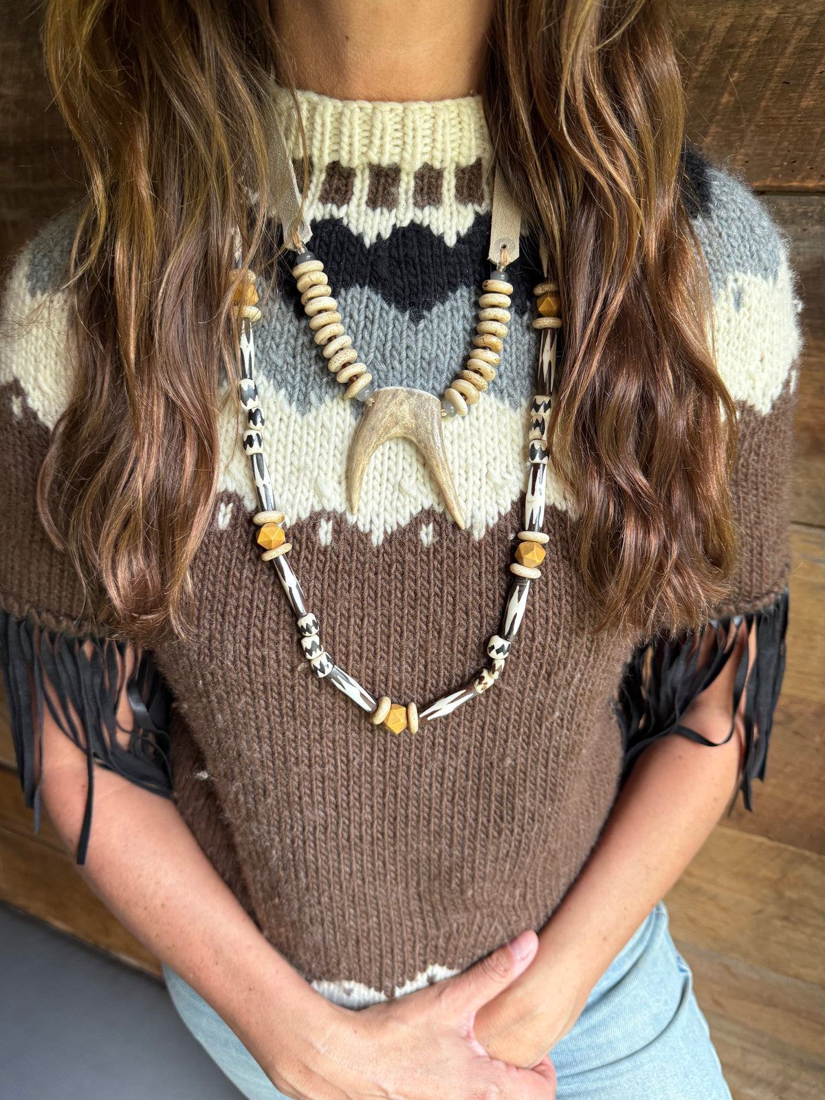 Slim Antler Necklace | Heritage