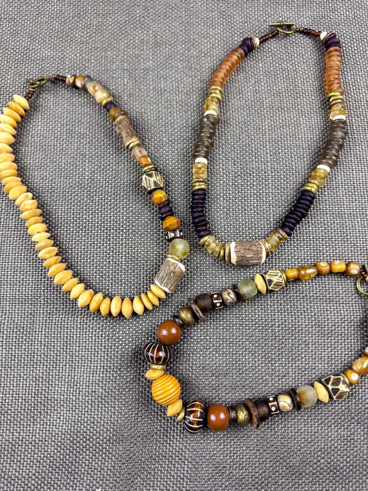 Classic Necklace | Mixed Glass Roots