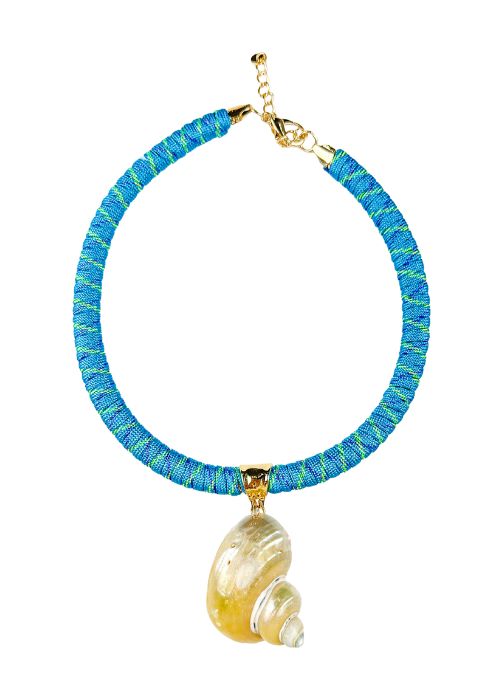 Shell Rope Necklace | Azul