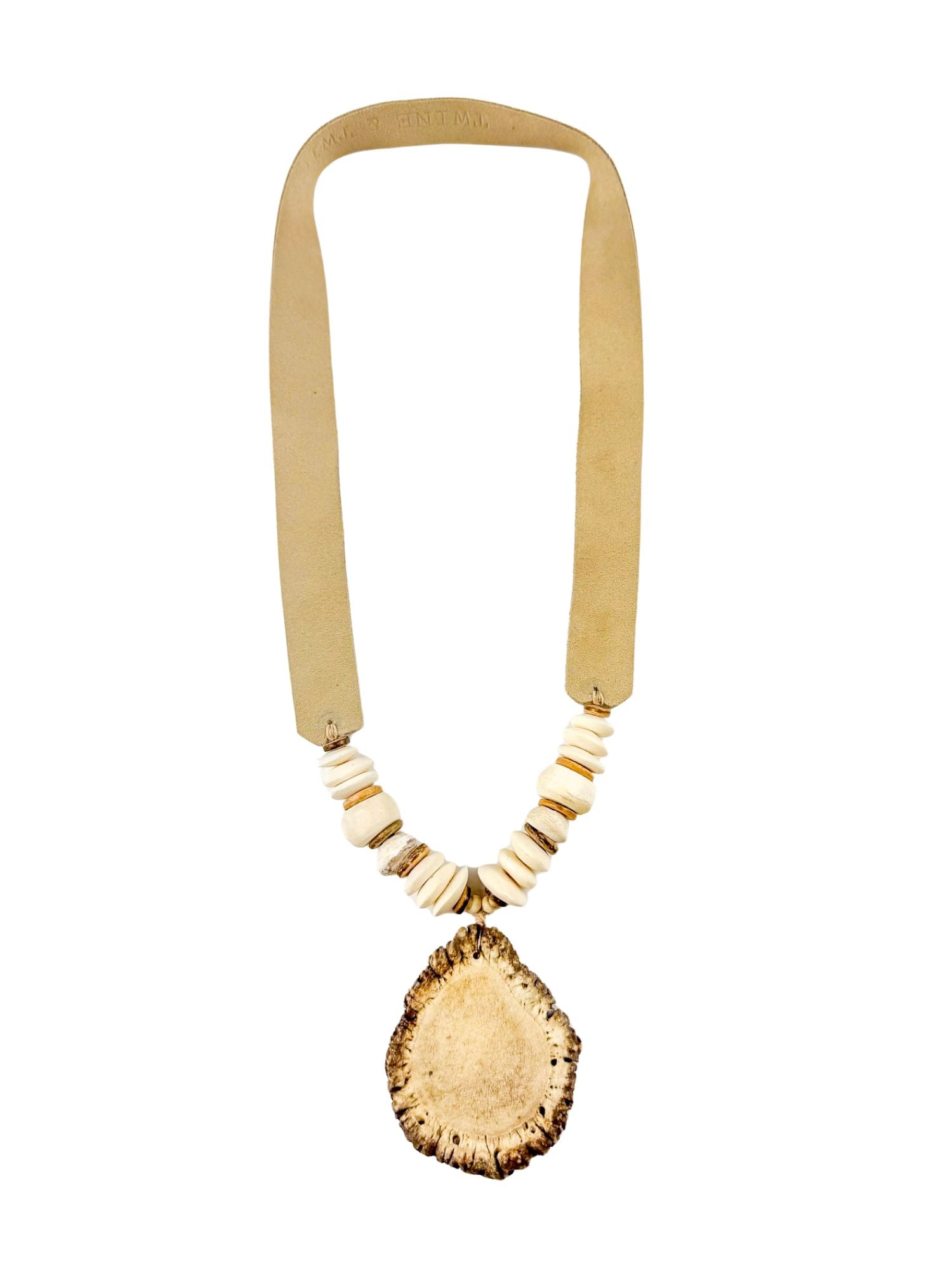 Antler Burr Necklace | Low Country