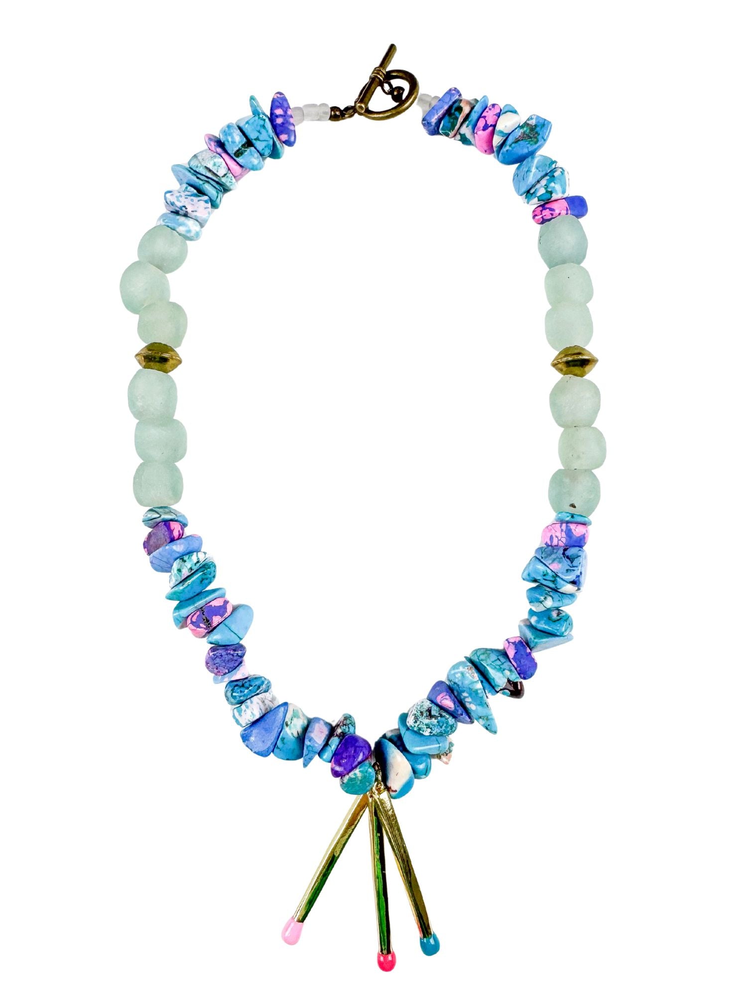 Classic Match Necklace | Tie-Dye