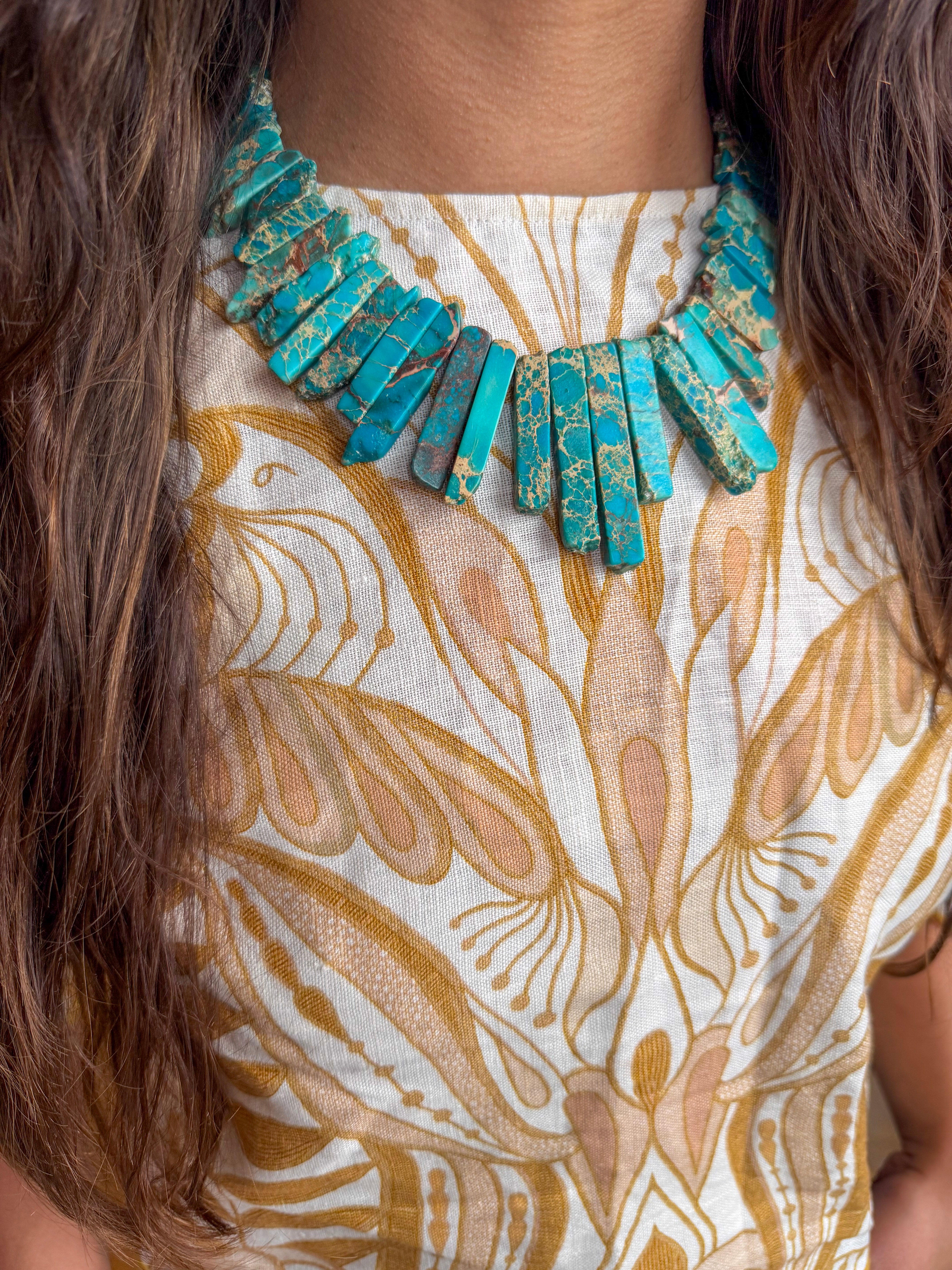Classic Necklace | Western Stone