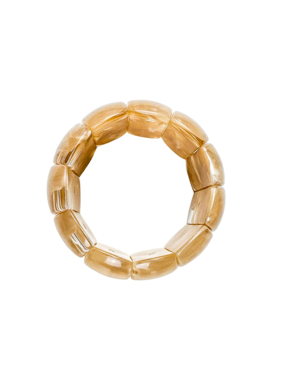 Acrylic Beaded Bracelet | Blush | Final Sale