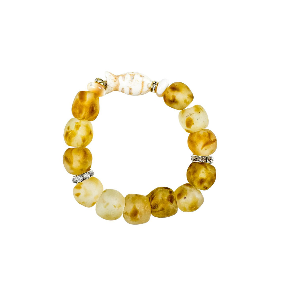 Intricate Fish Bracelet | Golden Hour display picture 3