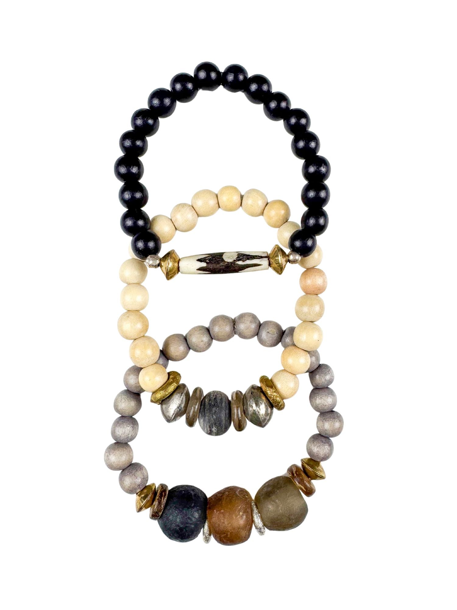 Trio Stack Bracelet Set | Steele Saddle