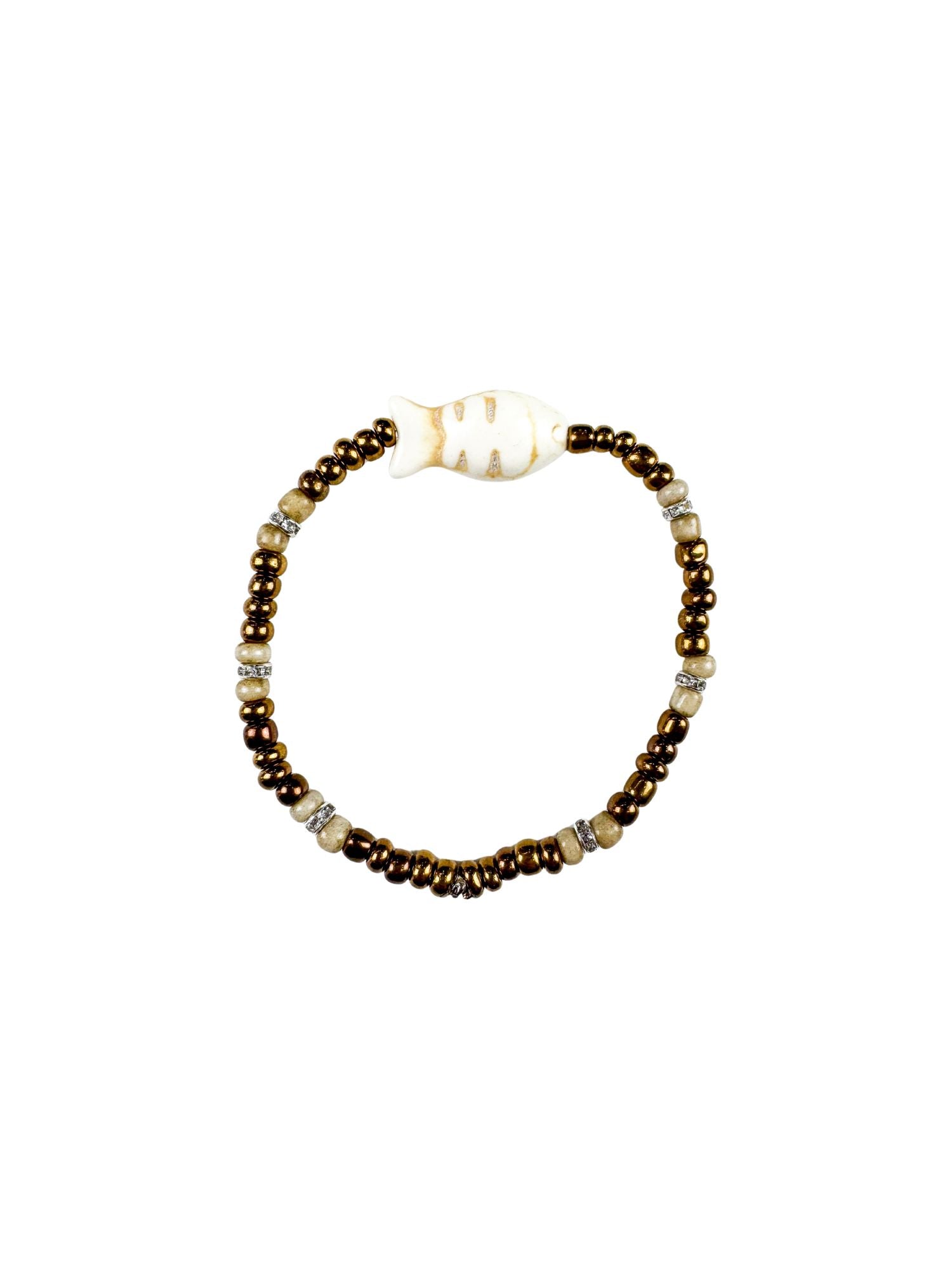 Simple Seed Bracelet | Golden Hour Fish