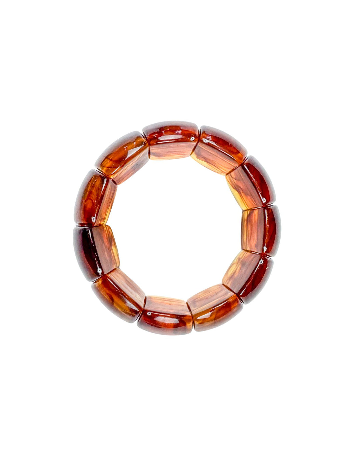 Acrylic Beaded Bracelet | Tortoise | Final Sale