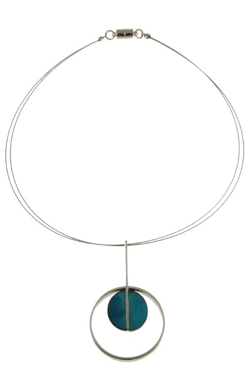 Metallic Pendant | Blue Marlin