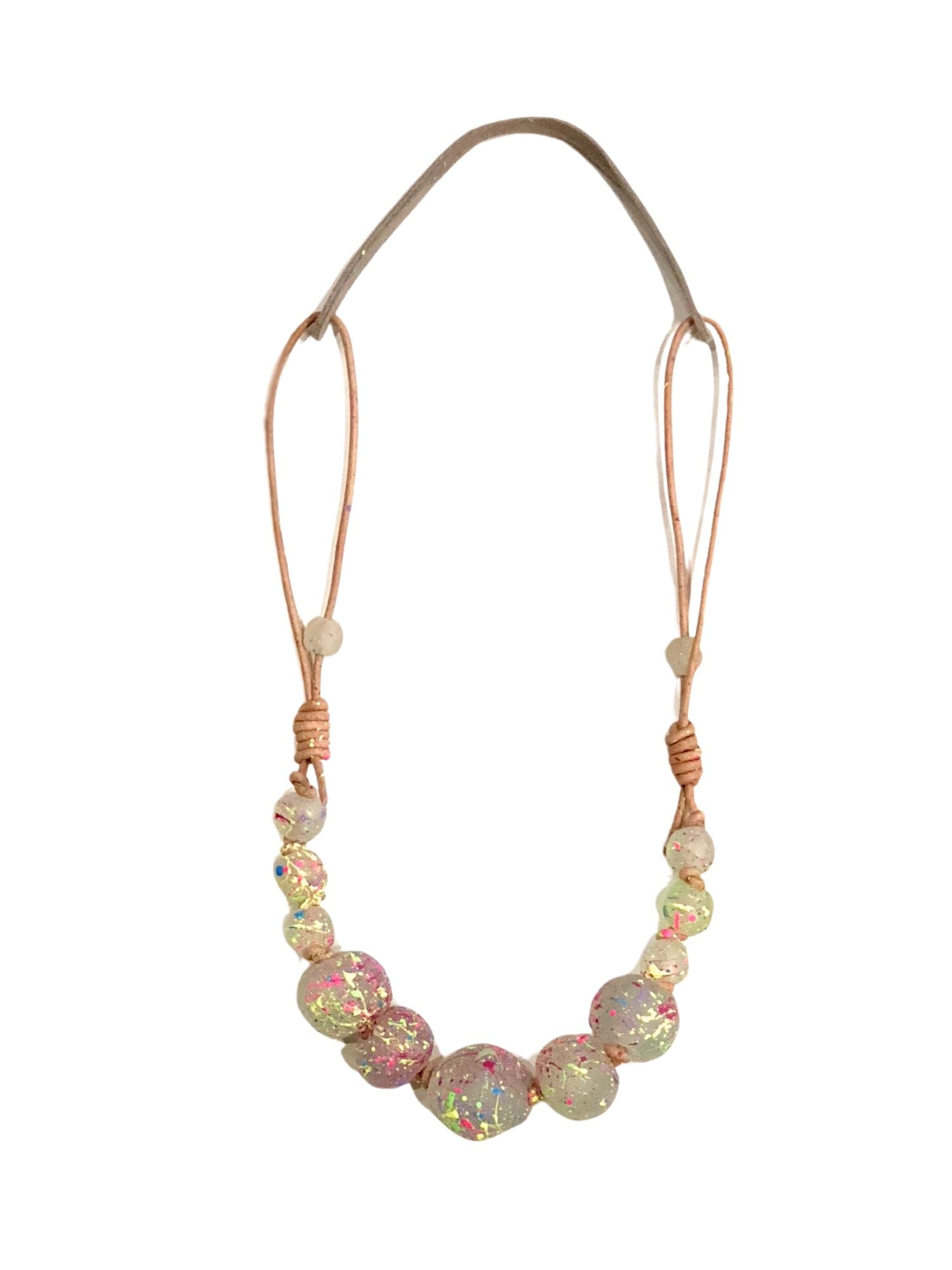 Cord Classic Necklace | Splattered