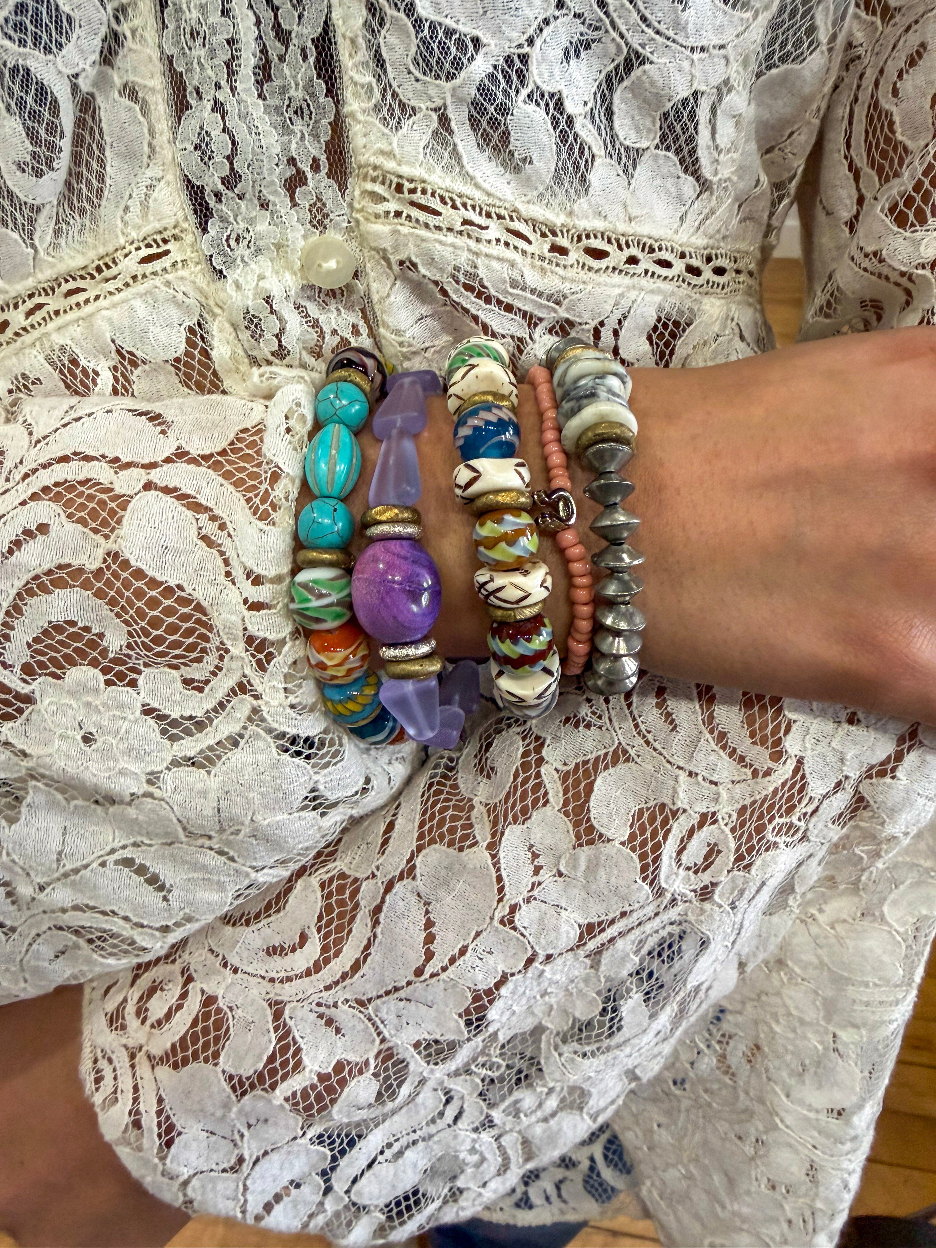 Tribal Stack Bracelet | Saint- Germain