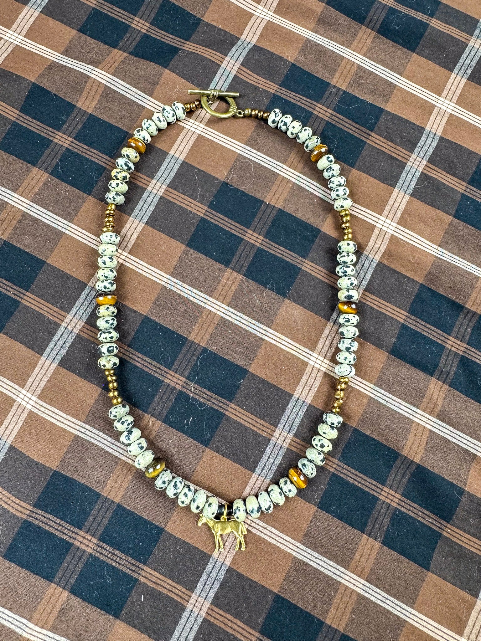 Classic Horse Necklace | Spotted Equestrian