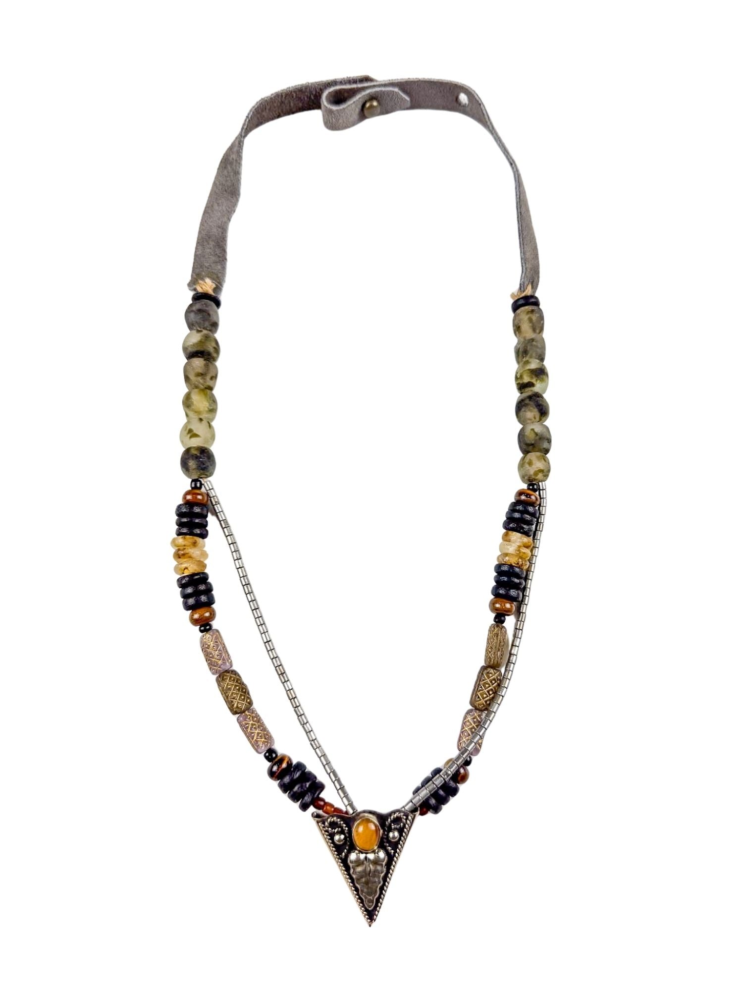 Slim Arrowhead Necklace | Equestrian