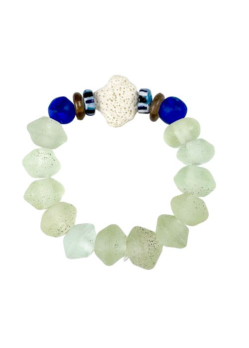 Intricate Stack Bracelet | Glass Santorini
