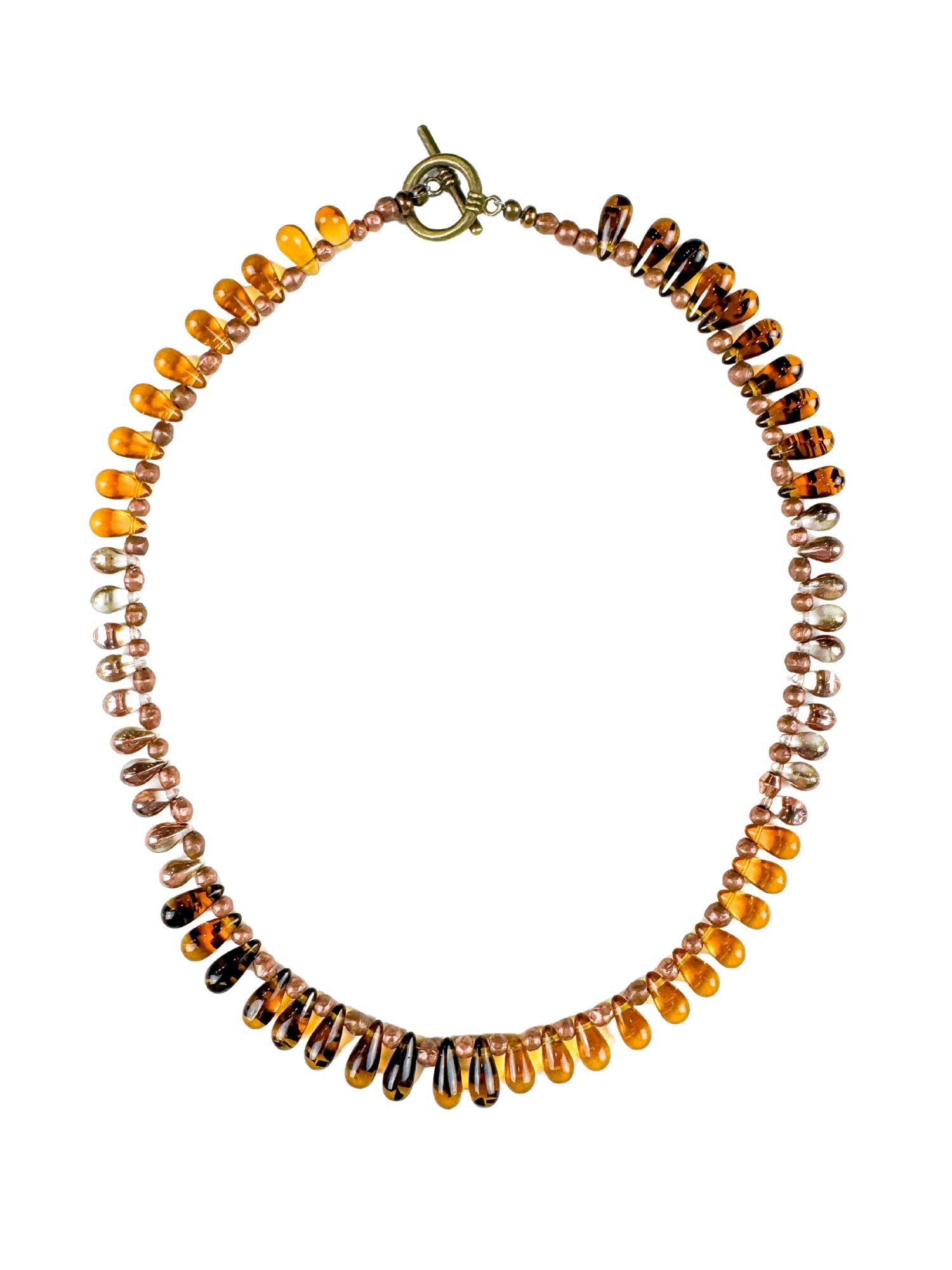 Classic Drop Necklace | Amber