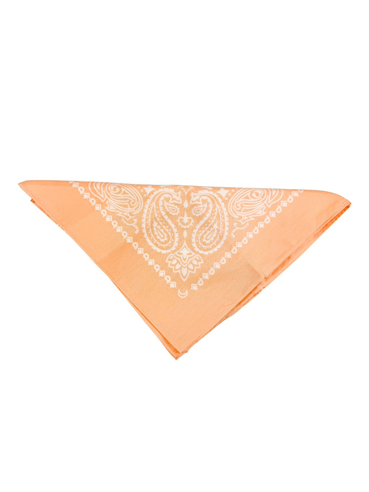 Patterned Bandana | Peach | Final Sale
