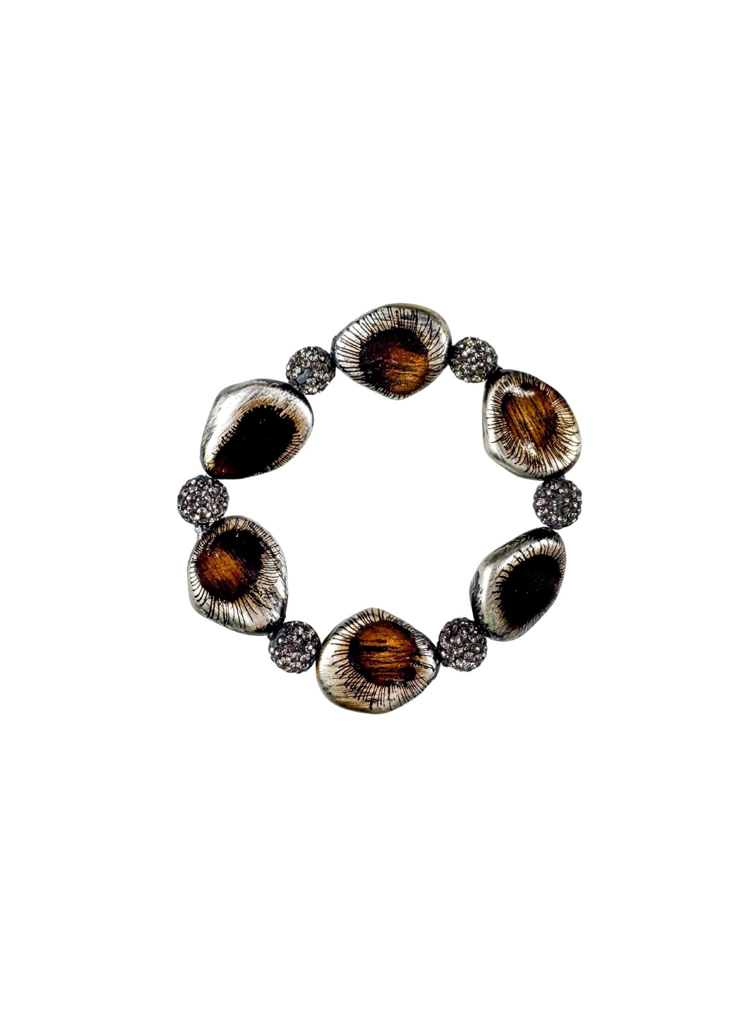 Intricate Stack Bracelet | Steel Glow