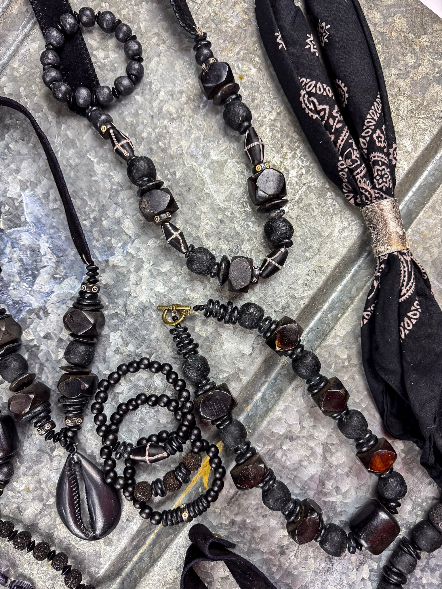 Bandana Necklace | Black | Edition 5