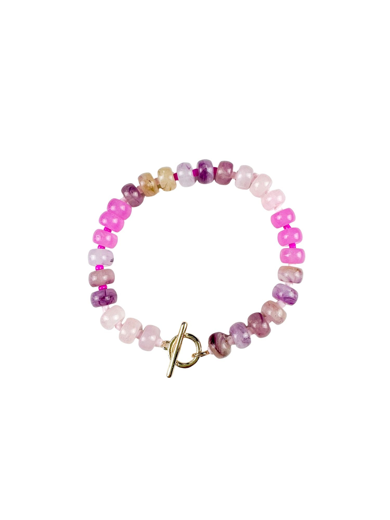 Eras Stack Bracelet | Pink