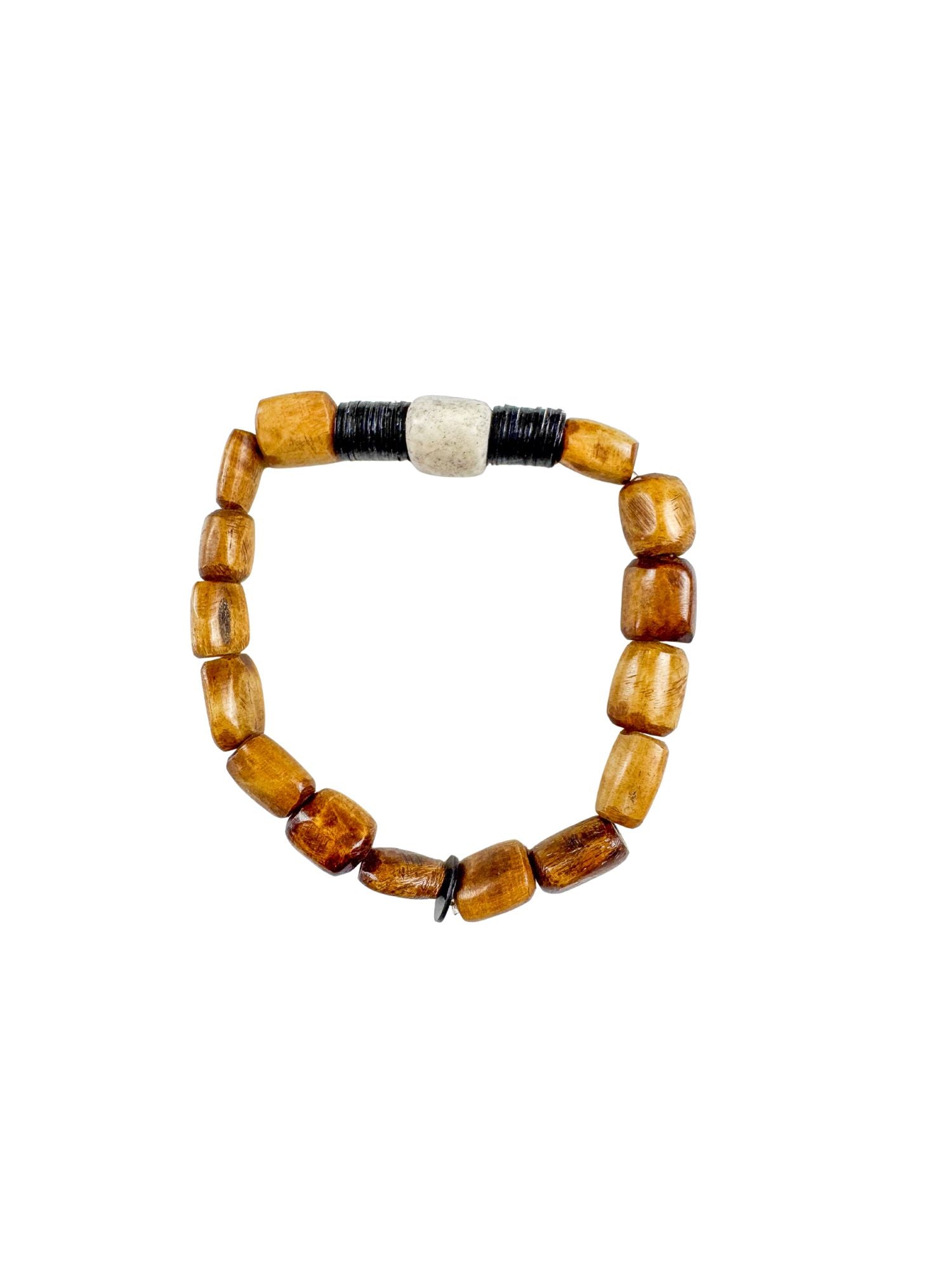 Mens Tribal Stack Bracelet | Brown | Final Sale