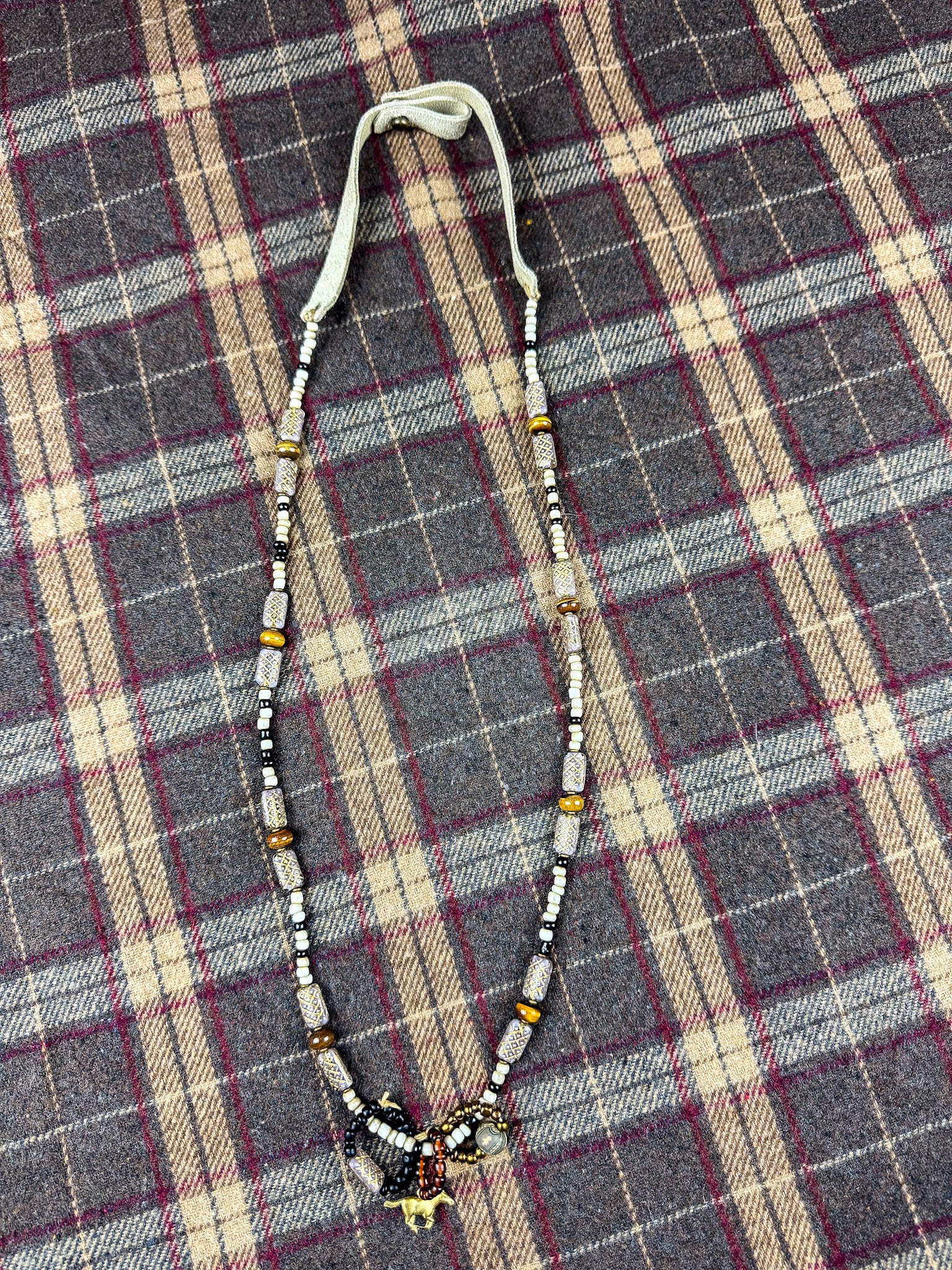 Long Seed Necklace | Equestrian