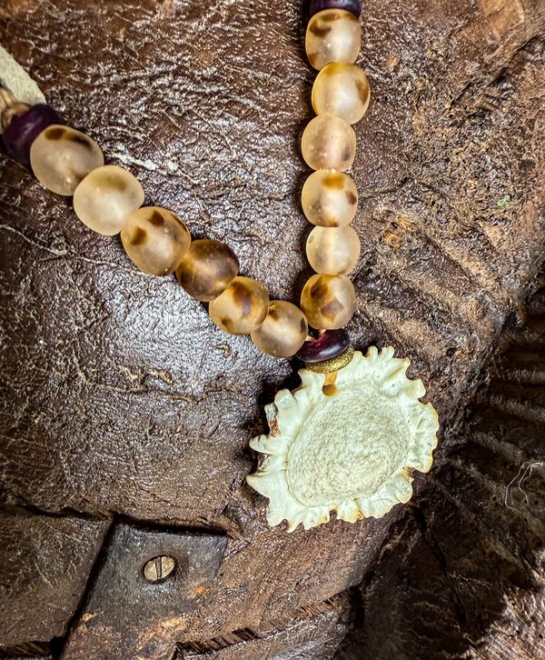 Slim Burr Necklace | Roots