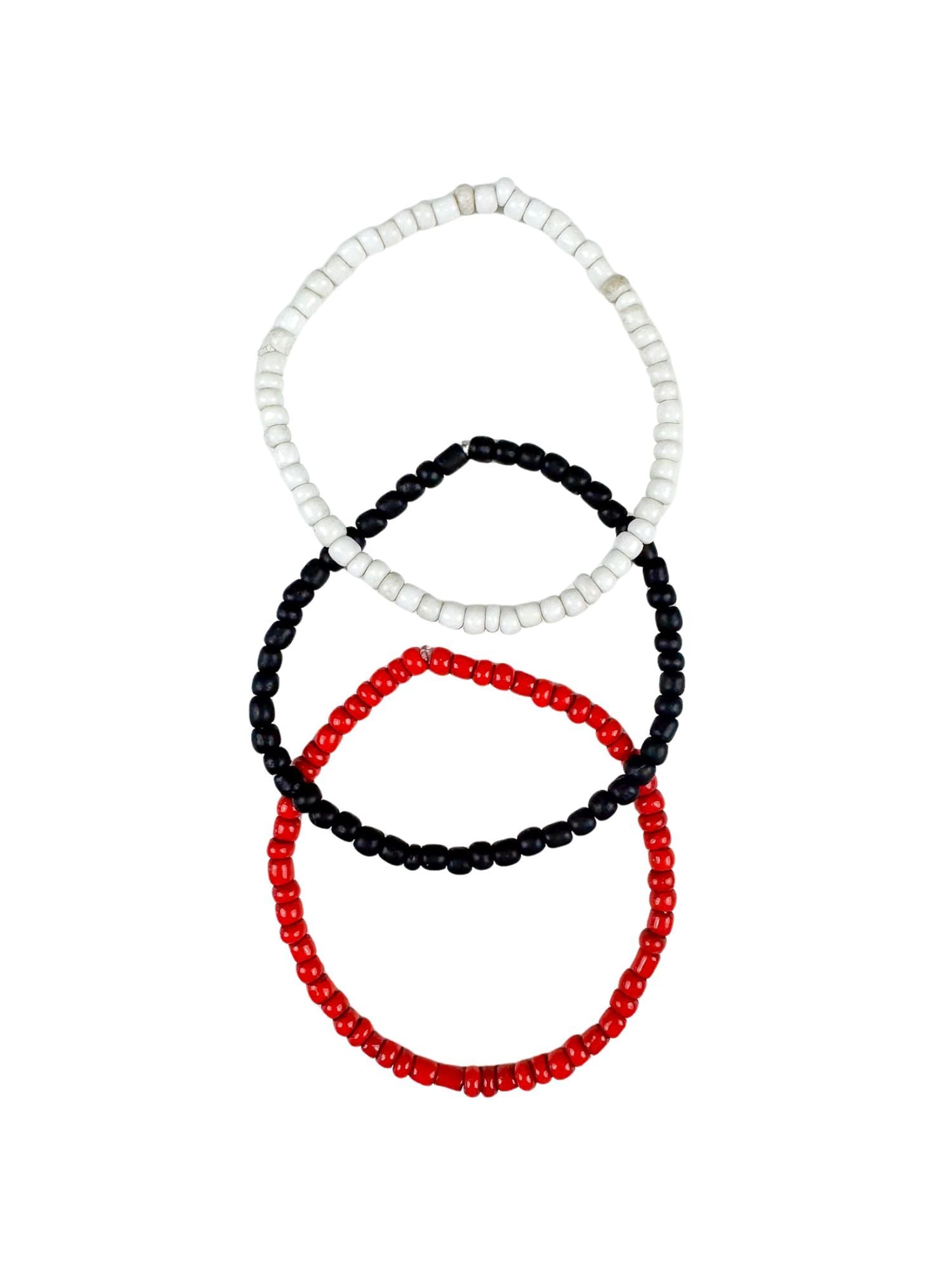 Simple Seed Trio Set | Red + Black