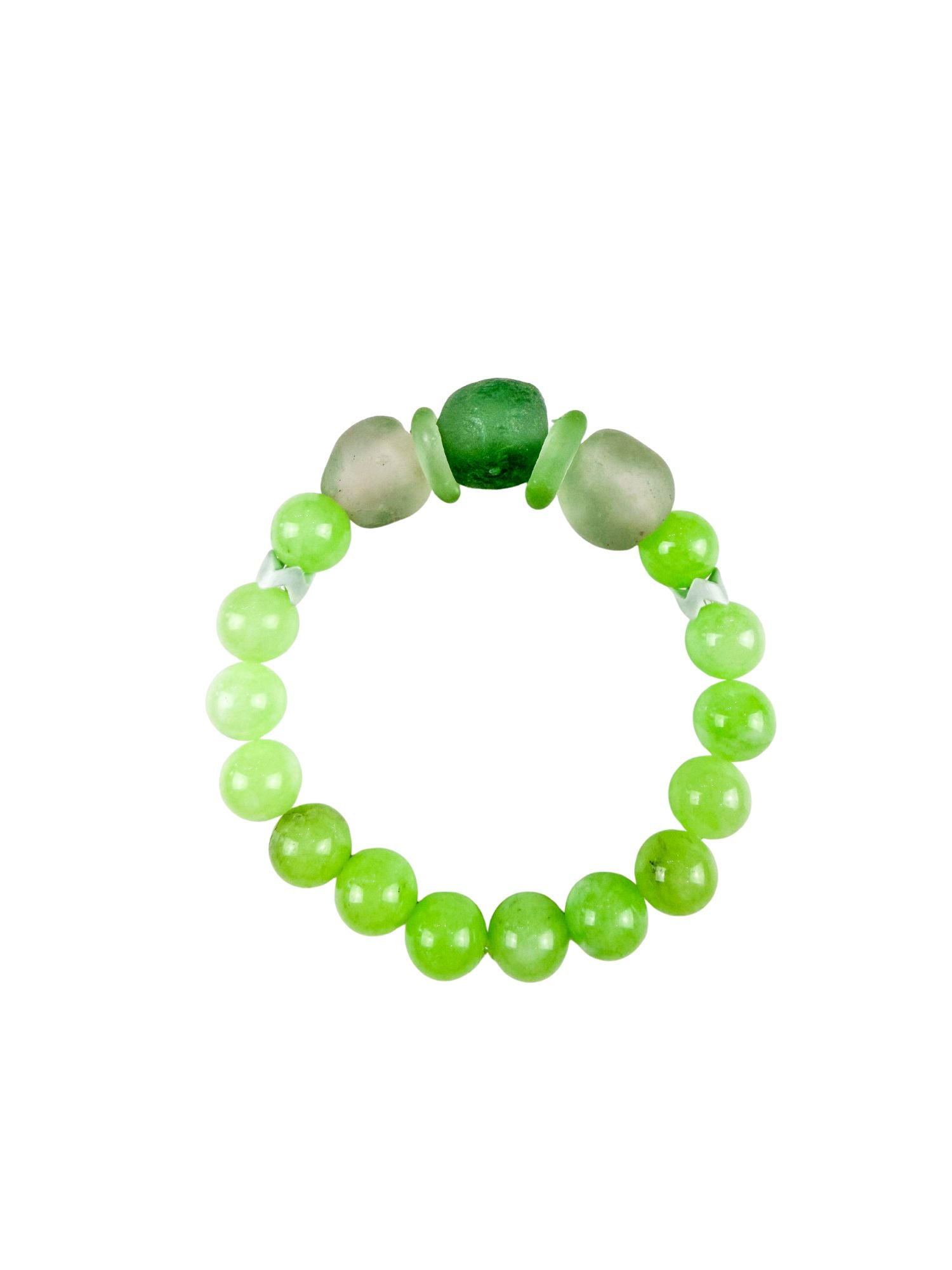 Tribal Stack Bracelet | Green