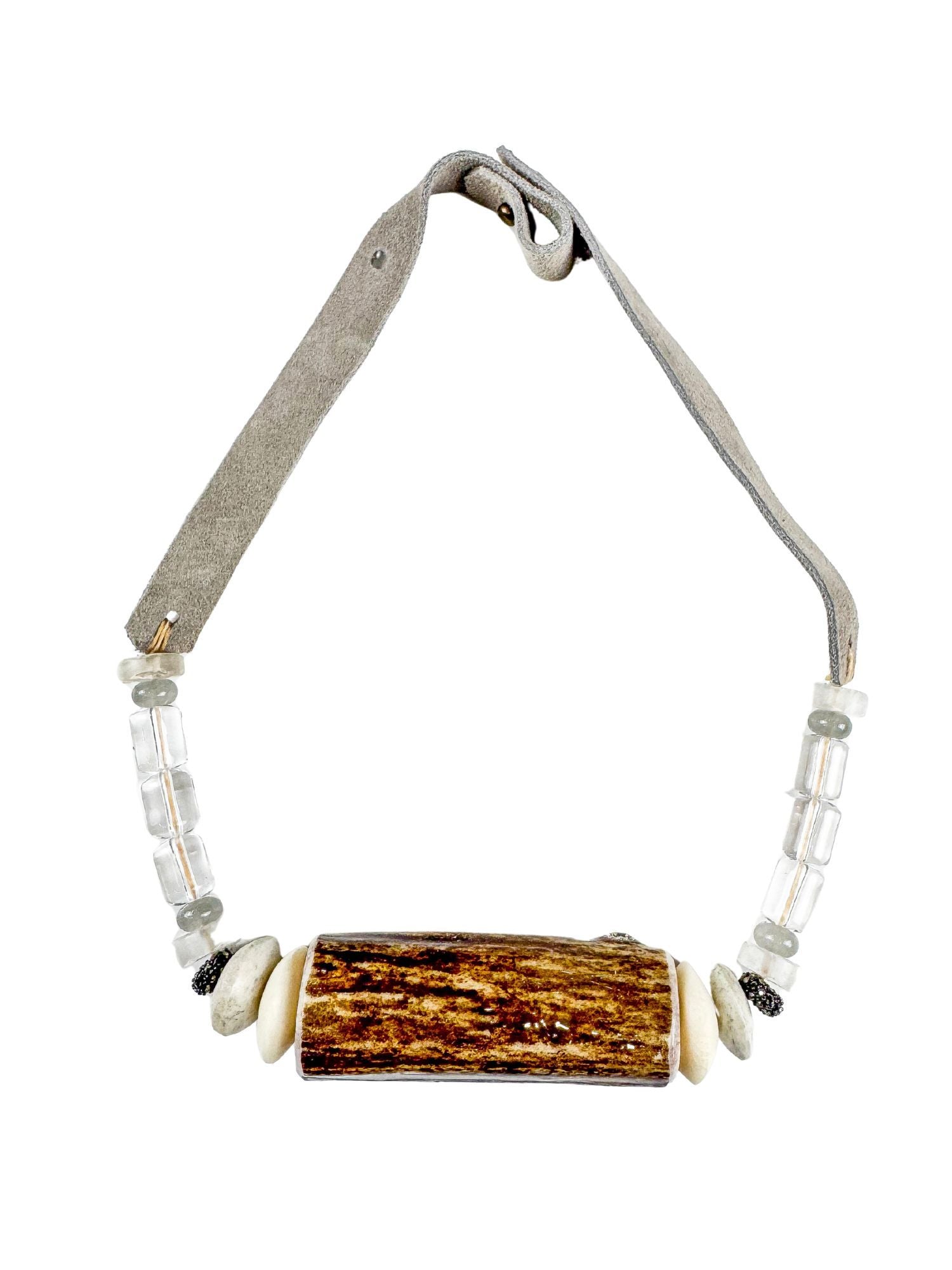 Slim Antler Choker Necklace | Aspen