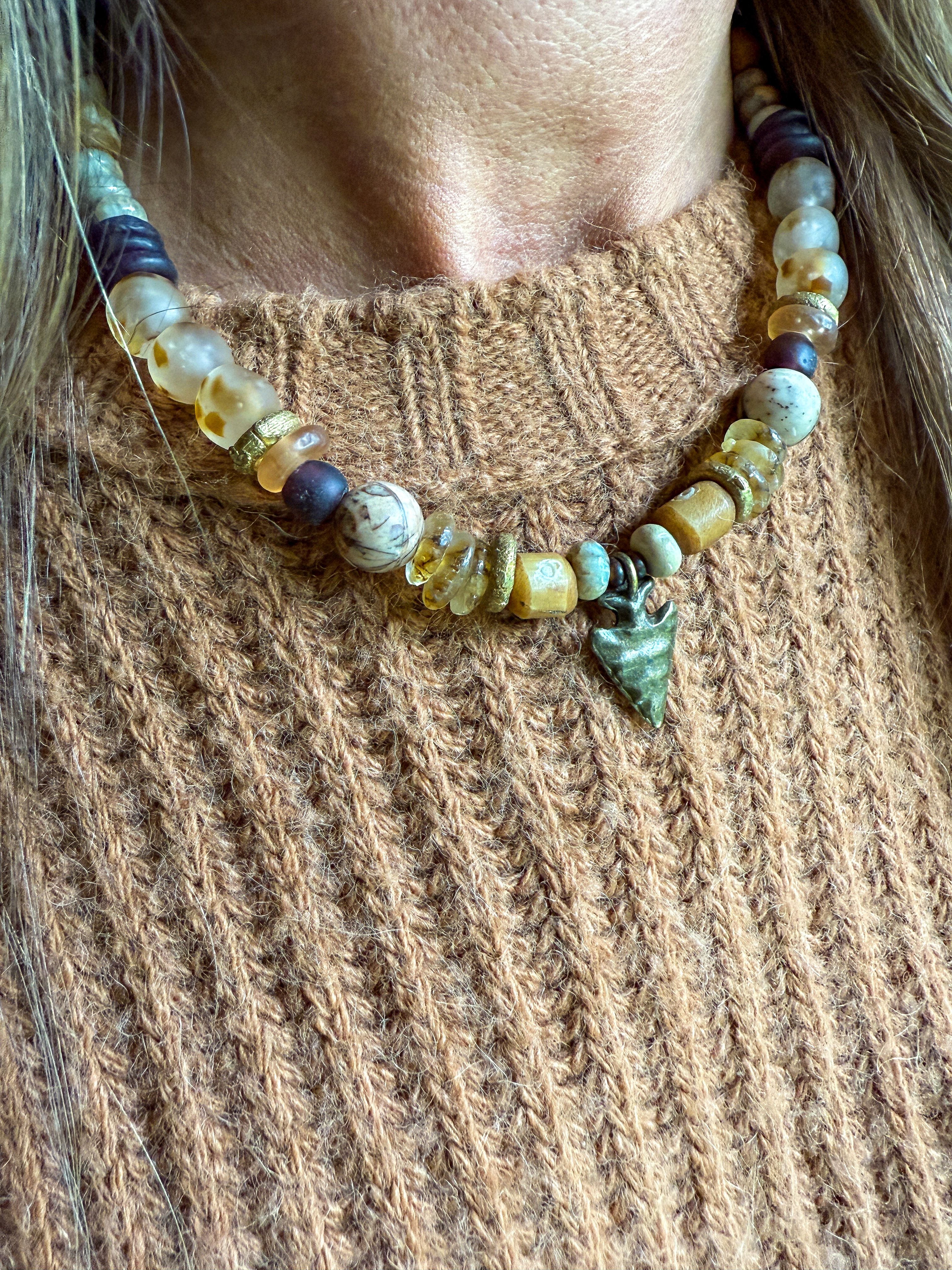 Classic Arrowhead Necklace | Roots