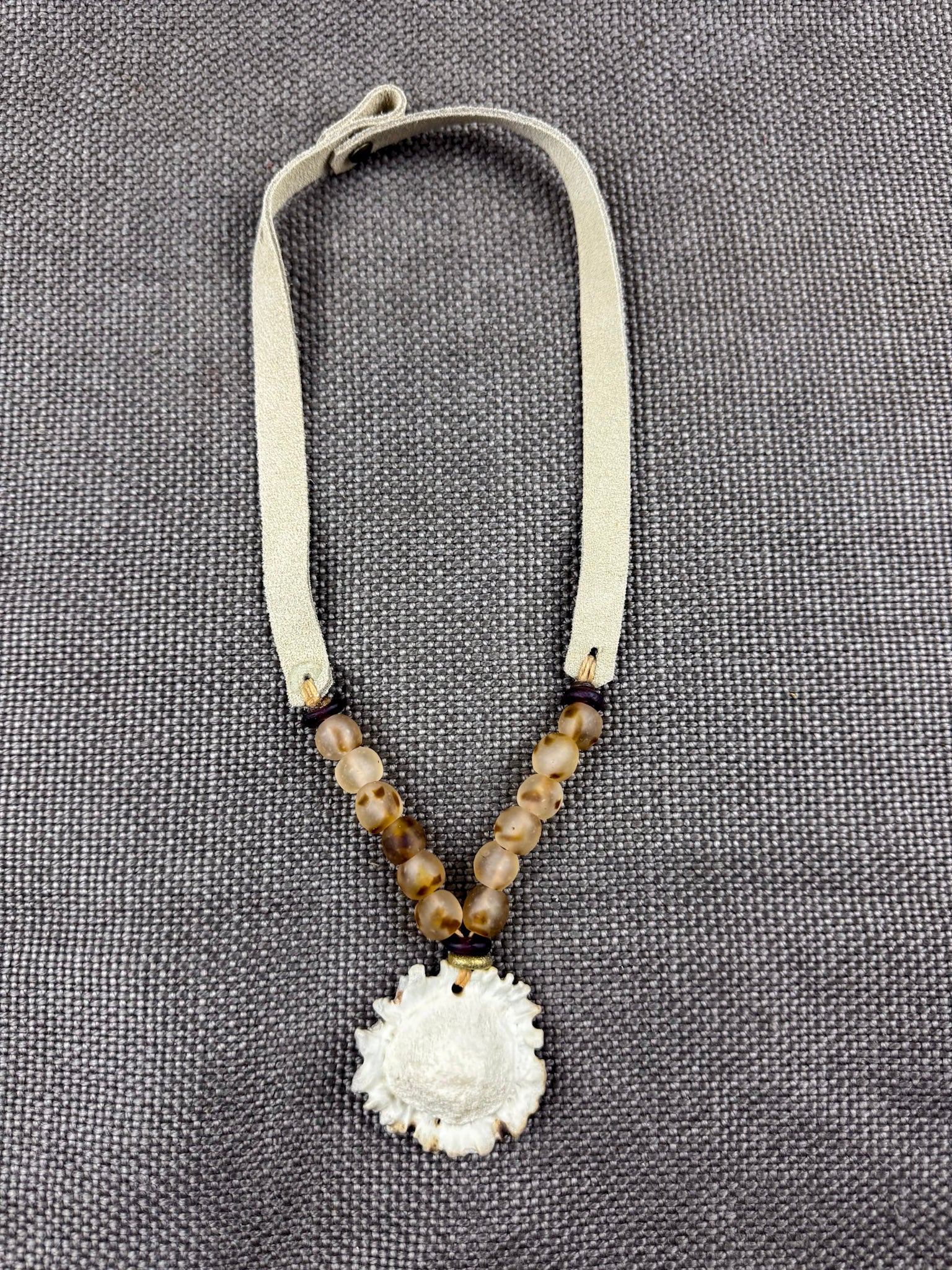 Slim Burr Necklace | Roots