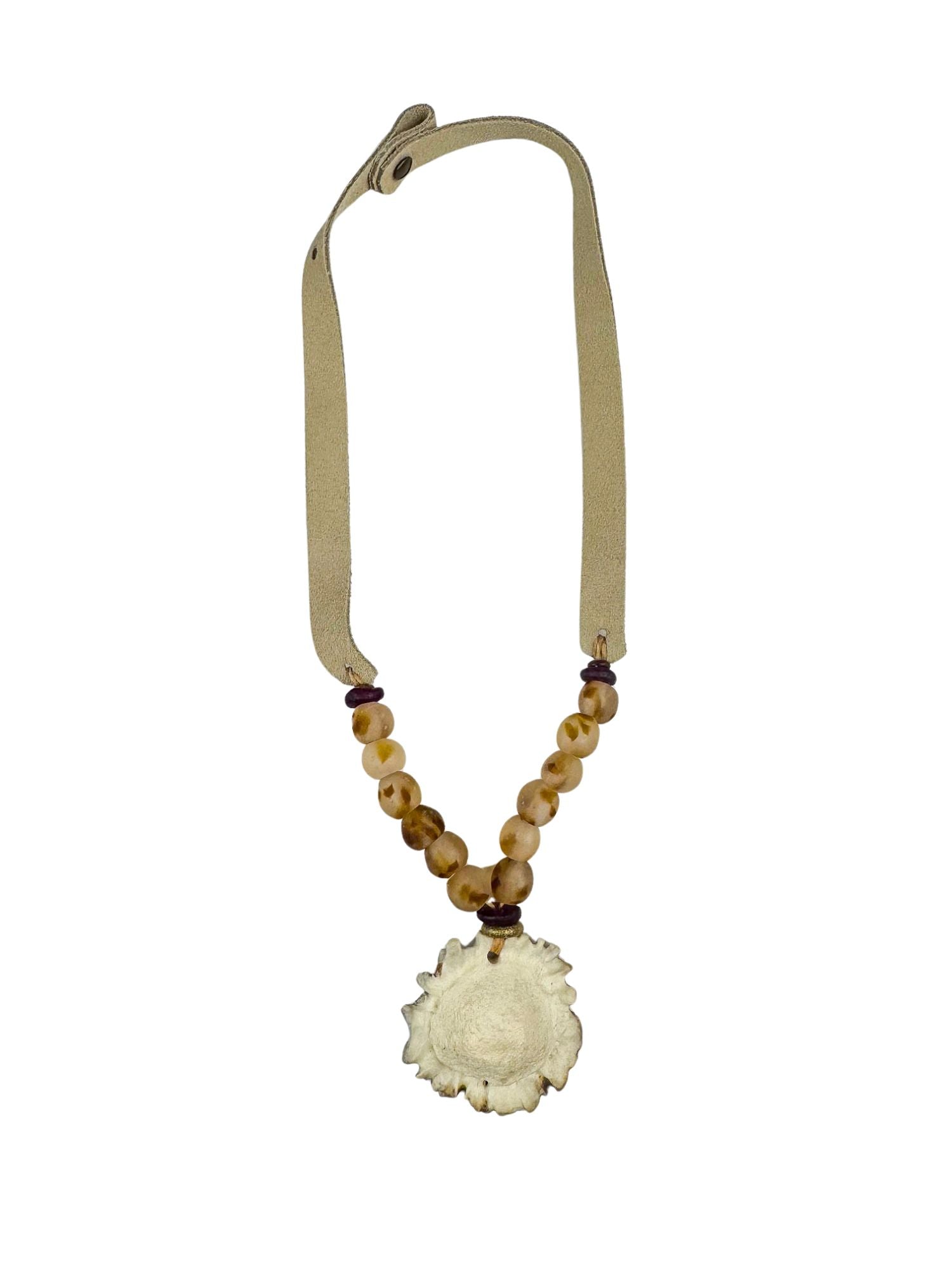 Slim Burr Necklace | Roots