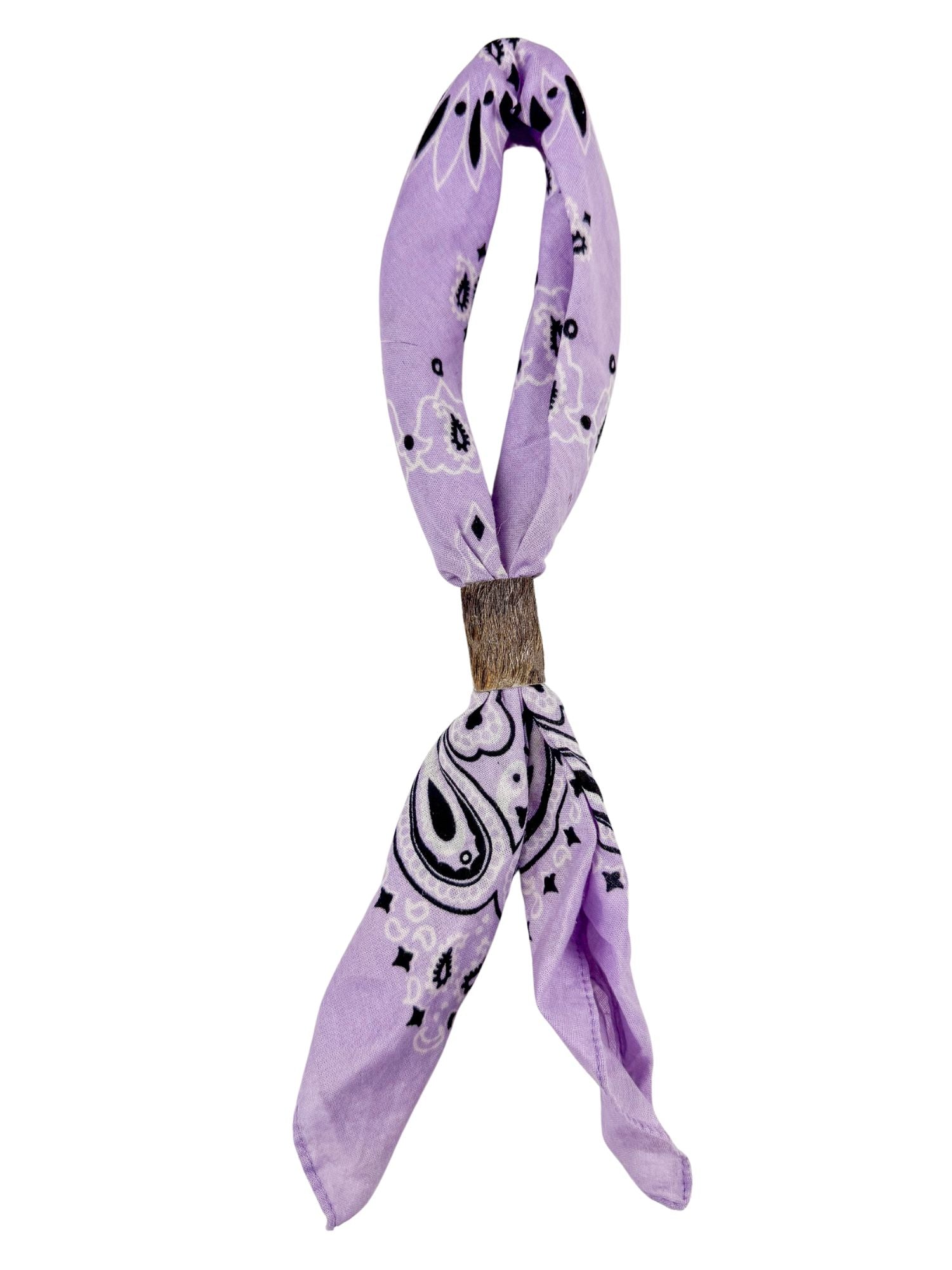 Bandana Necklace | Lavender