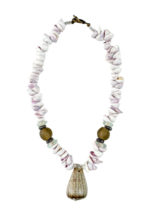 Classic Shell Necklace | Lilac