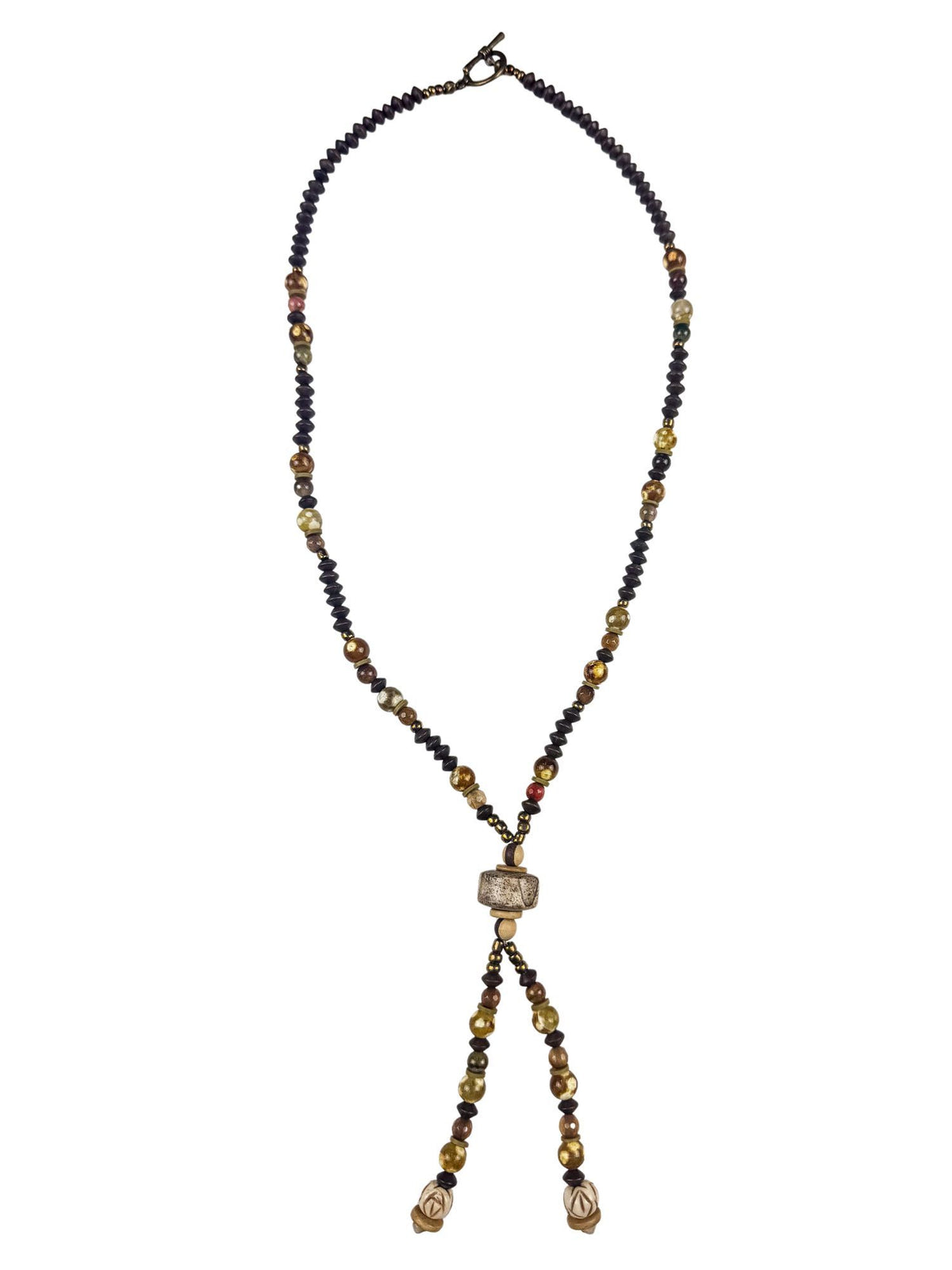 Thin Lariat Necklace | Harvest | Final Sale