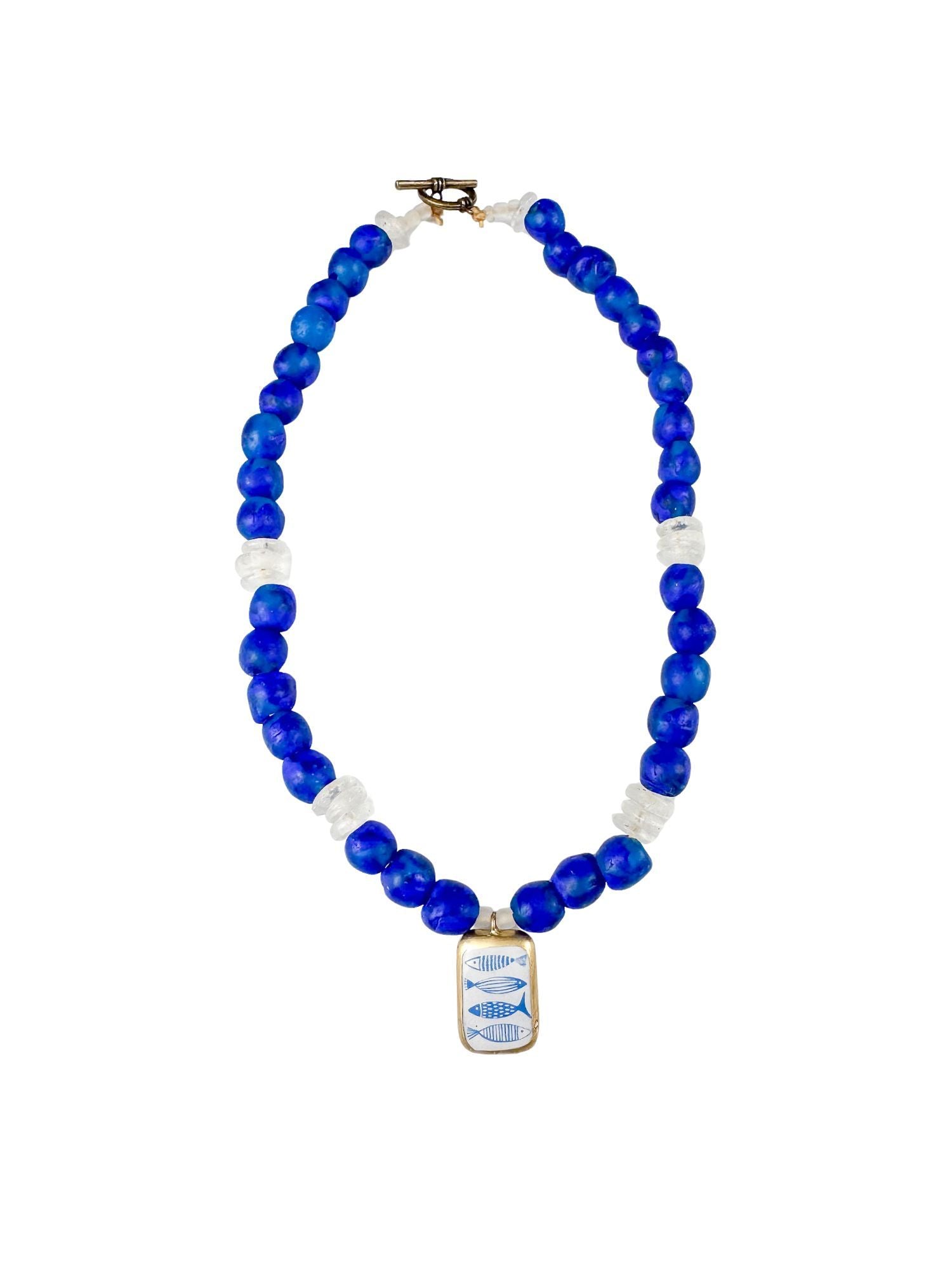 Tribal Pendant Necklace | Santorini | Final Sale