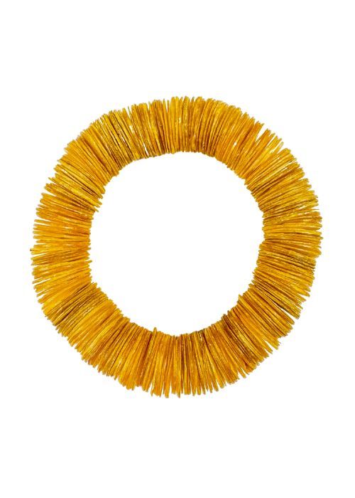 Shell Disc Bracelet | Yellow