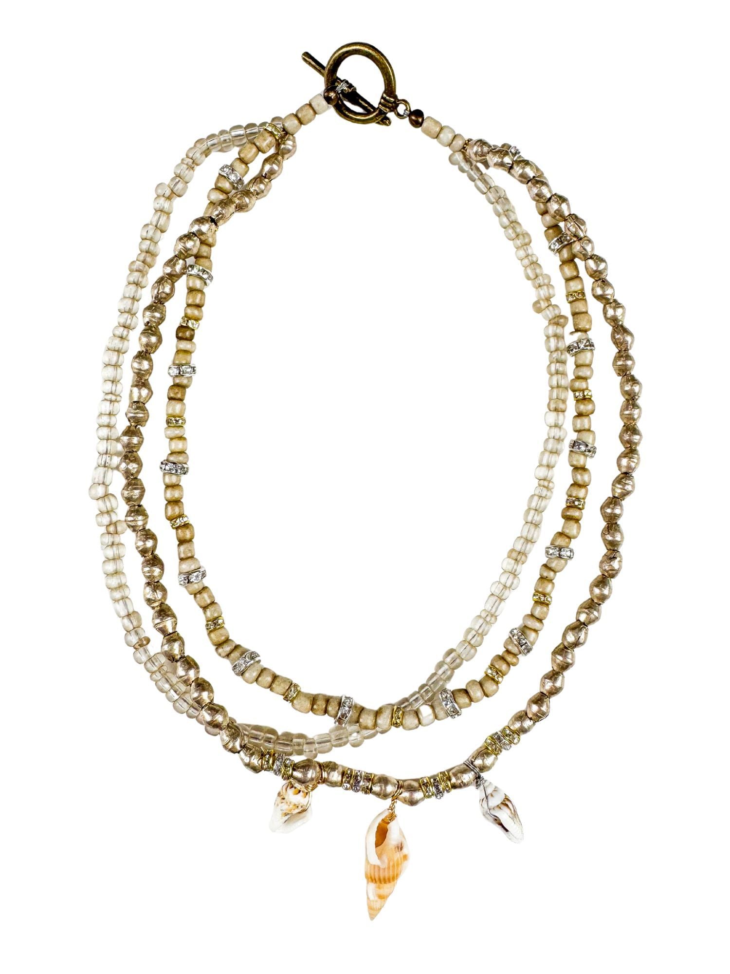 Metal Choker Necklace | Golden Hour