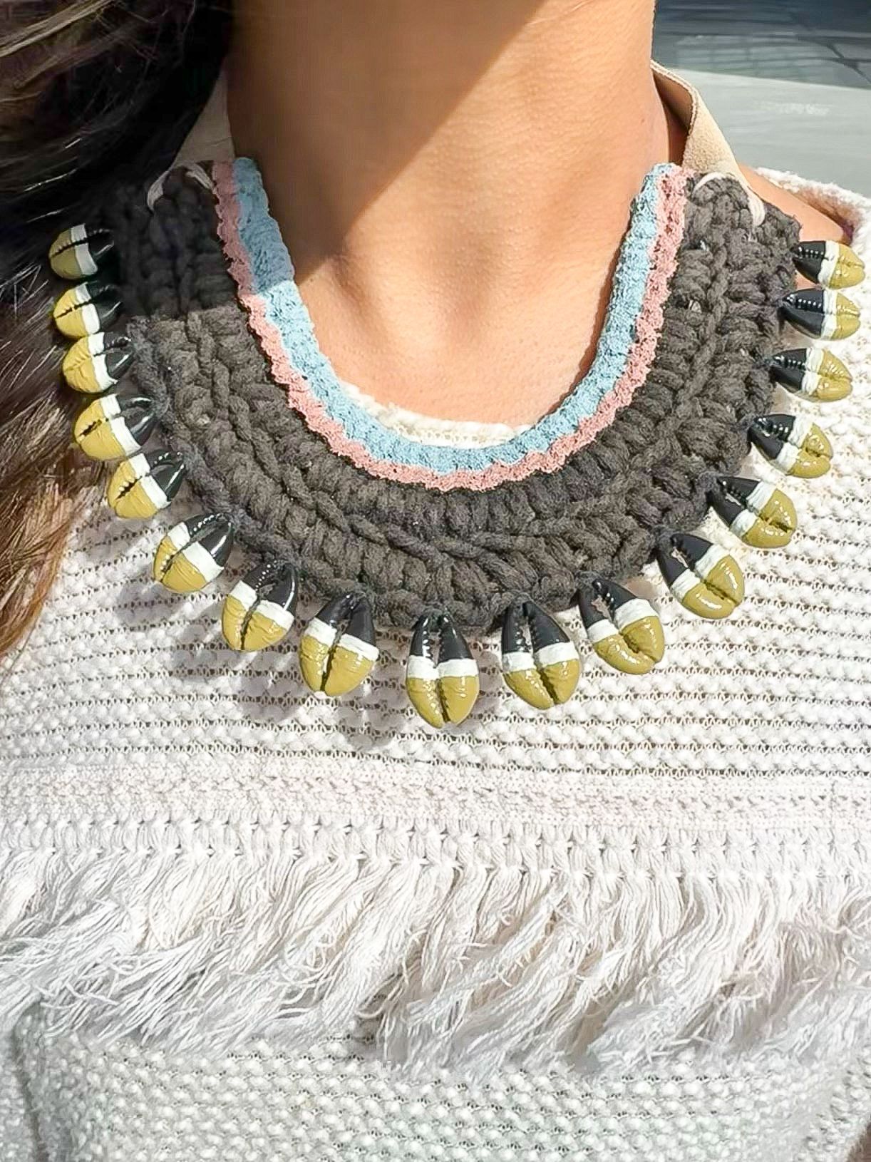 Cowrie Collar Necklace | T&T x KH | No. 88