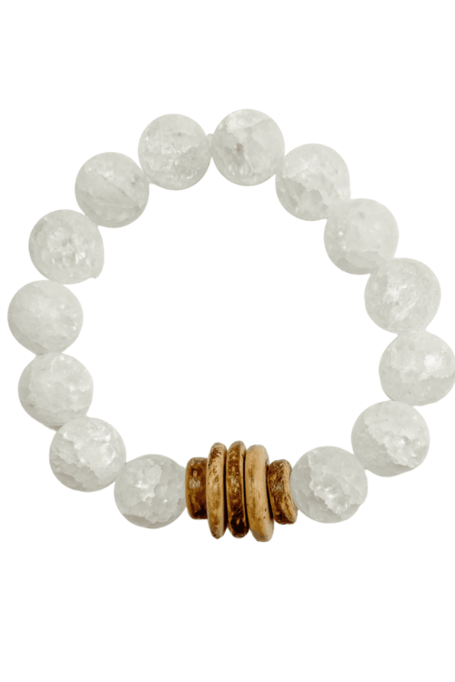 Tribal Stack Bracelet | Stone