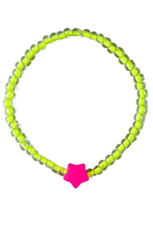 Teen Star Seed Bracelet | Yellow