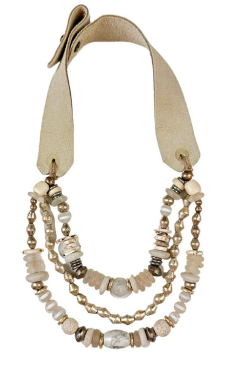 Layered Classic Necklace | Blanc